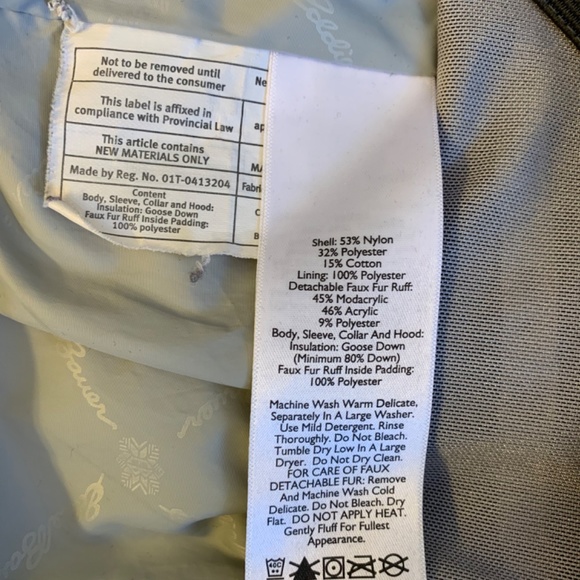 SALE! Eddie Bauer Goose Down Hooded Jacket - Picture 16 of 16
